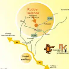 Wirtschaftsmesse ROBBY Neustadt am Rübenberge 2025 Anfahrt zur Robby Messe 2025
